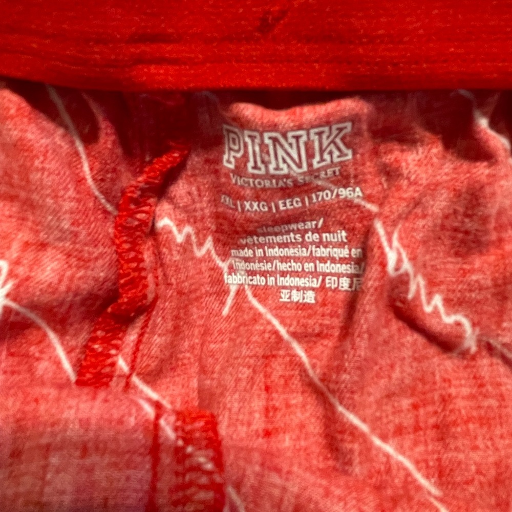 Red Patterned Shorts - Picture 2 of 2